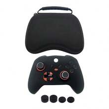 1 Set: 1 Game Controller Storage Bag + 1 Silicone Protective Cover + 4 Joystick Caps, Compatible With XBOX Series S And Series X, Enhances Gaming Experience With Anti-Drop, Anti-Dust, Anti-Sweat, Anti-Scratch Features - View 12