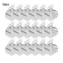 Hộp quà giấy đựng kẹo và bánh quy rỗng, thích hợp cho lễ Eid Al-Adha, Eid Mubarak (10 chiếc/gói), quà tặng tiệc Ramadan. - Xem 31