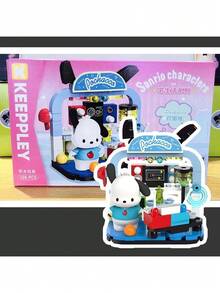 三丽鸥家居生活积木——与Hello Kitty和她的朋友们一起打造温馨的居家时光！非常适合增进家庭感情、缓解压力和装饰动漫主题房间。 - 藍色 - 查看 6