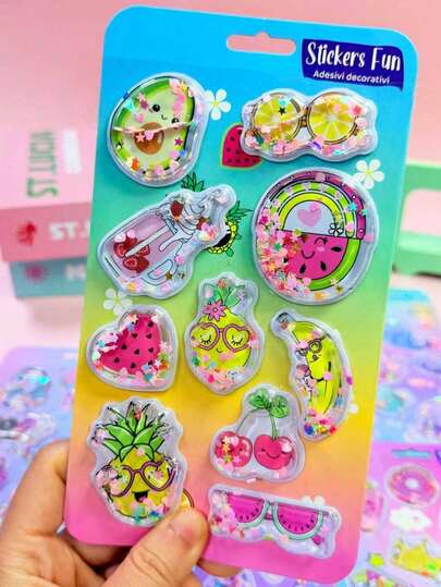 Hình dán 3D tự dính, có thể tái sử dụng, tự làm đồ trang trí, hình dán tương tác phù hợp cho trẻ em, hình dán trang trí hàng ngày, hình dán trang trí tiệc, trò chơi dán hình cho trẻ em, hình dán trang trí văn phòng và trường học, hình dán trang trí tự làm có thể tái sử dụng, hình dán tương tác cho trẻ em, hình dán trang trí hàng ngày, hình dán trang trí tiệc, trò chơi dán hình cho trẻ em (Một số màu có thể được gửi ngẫu nhiên)