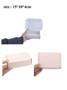1pc Macaron Color Gift Box, Rectangular Or Square Shape, Suitable For Holiday Gifts, Birthday Gifts, Packaging/Shipping/Apparel Packaging, Storage Box - Multicolor - View 14
