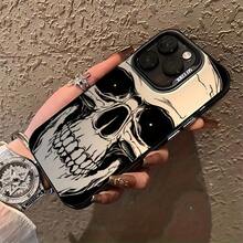 Funda para teléfono con diseño de calavera negra de radium - Negro - Ver 1