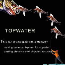 8cm 12.8g Floating Tractor Lure Kingfisher Water Surface Series Lifelike Fishing Lure - Multicolor - View 5