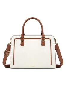 Handheld Tote Bag, Square Handbag, Top-Handle Tote Bag, Crossbody Anti-Theft Waterproof Tote Bag, Men's And Women's Handbag - Multicolor - View 9