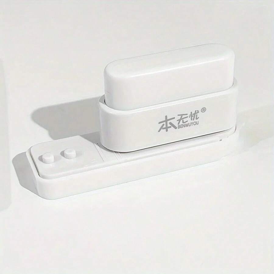 5-Hole Binder Punch: Office Desk Organizer, Perfect For DIY Notebook And File Binding, JWCB Craft Paper Punch Tool - White - View 1