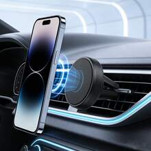 Giá đỡ điện thoại từ tính mạnh mẽ bán chạy nhất, phù hợp với cửa gió điều hòa, lắp đặt dạng kẹp, không làm hư hại nội thất, tương thích với tất cả các dòng xe, thiết yếu cho việc đi lại hàng ngày và du lịch gia đình. - A - Xem 2