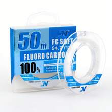 Dây câu sợi carbon cường độ cao, chống mài mòn, thích hợp cho câu cá nước ngọt và nước mặn. - trắng - Xem 14