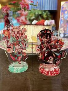 Giá đỡ trưng bày bằng acrylic chất lượng cao theo chủ đề anime, giá đỡ acrylic tinh tế với hình ảnh và thiết kế độ nét cao, thích hợp để trang trí bàn làm việc; quà tặng sinh nhật. - Nhiều màu - Xem 3