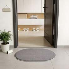 1pc Oval Pineapple Shape Doormat, Thick Faux Sisal Carpet, Washable Bottom, Sturdy And Durable, Dirt-Resistant, Kitchen Thick Carpet, Decorative Carpet, Ins Style Carpet, Shower Carpet, Home Decor Room Supplies, Living Room Carpet, Bedroom Carpet, Entryway Carpet, Kitchen Carpet, Bathroom Carpet, Study Carpet - Multicolor - View 20