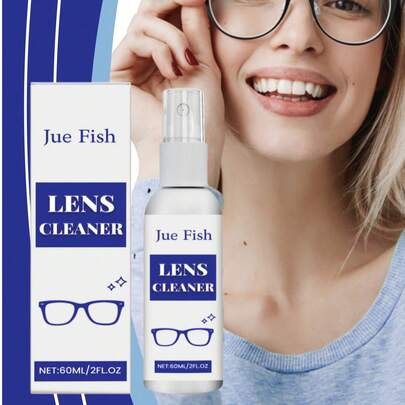眼镜清洁喷雾，清洁保养镜片，防雾、防尘，便携式眼镜镜片清洁喷雾，防雾清洁液，水雾清洁镜片，游泳镜片，防雾清洁剂，擦拭后镜片更亮。镜片清洁器（新旧型号随机发货）。多功能眼镜清洁套装，防雾清洁喷雾，适用于户外、聚会、旅行、露营、日常生活、海滩等场合，防雾喷雾，保持镜片清晰视野。