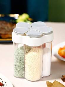 1/2个厨房调料罐，多色调味料容器，盐和香料收纳盒，家用烹饪工具 - 彩色 - 查看 6
