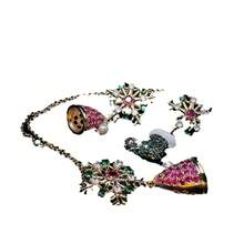Women Jewelry Sets - White Christmas Tree - Earrings - View 5