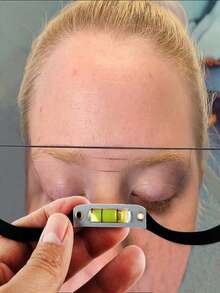 Microblading Auxiliary Level Balance Ruler Eyebrow Scribing Mapping String Positioning Tool With Ink Tattoo Body Art Tool - View 2