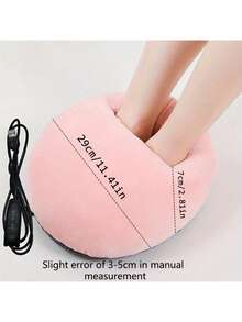 USB足部暖垫、办公室足部暖垫、插电式电加热脚垫、电热足部暖拖鞋、保暖设备 - 彩色 - 查看 15