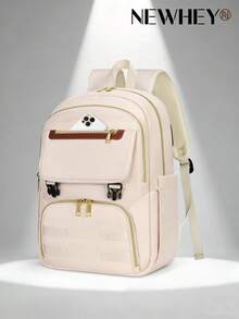 NEWHEY Lunch Backpack For Women 15.6 Inch Laptop Backpack With USB Port Travel Backpack With Detachable Bag Work Backpack With Lunch Compartment Water Resistant Computer Backpack For College Business - Multicolor - View 10