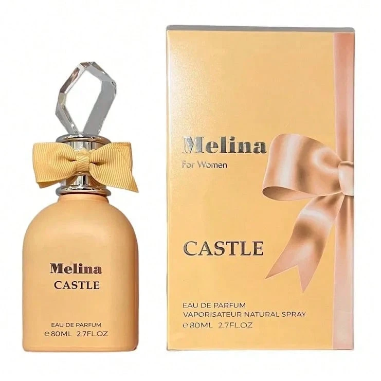 EMPER Melina Castle Eau de Parfum para Mujer 80ml Fragancia Floral Notas de Salida Grosella Roja y Notas Florales Corazón de Rosa Búlgara Frangipani Ciruela y Pétalos Fondo de Mimosa Vainilla Haba Tonka y Sándalo Perfume Sofisticado Único y Elegante ✅Entrega 24/48h - Floral - Ver 1