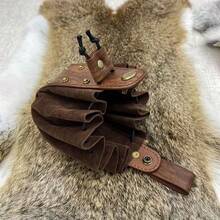 3 chiếc thắt lưng da đôi kiểu hiệp sĩ thời Trung cổ Phục hưng/Viking - Thắt lưng eo phong cách Viking, cướp biển, Steampunk cho trang phục LARP - A - Xem 8