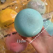 1个逼真慢回弹挤压软胶蓝色减压袋，热门爆款 - 彩色 - 查看 8