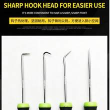 Heavy Duty U-Shaped Garden Stakes Galvanized Steel Sod Pins For Fabric, Tent & Gardening Supplies,Pulling Tools, Gardening, Gardening Supplies - A - View 3