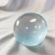 Cool Touch Squishy Maltose Ball Stress Relief Toy For Teens Calming Anxiety Focus Relaxation Soft Sensory Fidget Toy For Emotional Relief And Fun Playtime - 藍色 - 查看 5