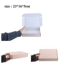 1pc Macaron Color Gift Box, Rectangular Or Square Shape, Suitable For Holiday Gifts, Birthday Gifts, Packaging/Shipping/Apparel Packaging, Storage Box - Multicolor - View 20