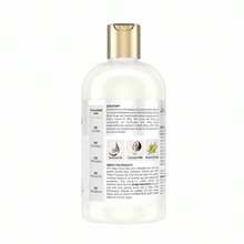Shampoo hidratación aceite de coco 100% virgen limpieza profunda brillo suavidad natural restaurador cabello seco maltratado revitalizante fórmula nutritiva sin químicos agresivos aroma fresco uso diario - Gris Claro - Ver 8