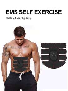 AXH. EMS Muscle Stimulator Full Body Massage Relaxation Tool, Replacement Conductive Gel - Black - View 6