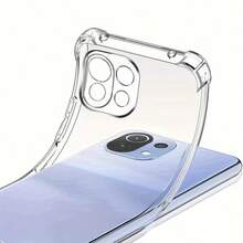 1个透明手机壳，防震加厚，兼容小米手机，TPU全透明软壳，兼容小米14/15/15 Pro/15 Ultra/POCO M6 /POCO C75/ 14C 4G/5G、13R 5G、13C 5G/4G、Turbo 3后盖，手机壳 - 無色 - 查看 1