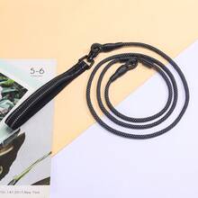 FDOG 1 chiếc xích chữ P bằng nylon cường độ cao, linh hoạt 360 độ, không thắt nút, không gây mài mòn. - màu đen - Xem 6