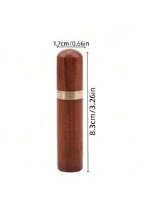 25 piezas Juego de agujas de coser a mano de ojo grande - Para punto de cruz, cuero y bordado, viene con estuche de madera de rosa para un almacenamiento fácil - C-marrón - Ver 8