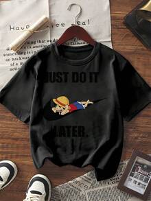 Men T-Shirts - 黑色 - 查看 6