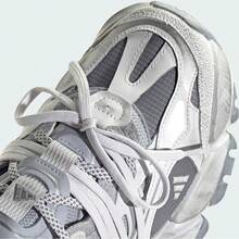 Adidas Originals XLG Runner Deluxe Shoes - Premium Chunky Retro Running Sneakers | Viral 2026 Y2K Aesthetic Dad Shoes | Lightweight Breathable Mesh & Suede Trainers | Comfortable All-Day Wear Thick Sole Footwear | Authentic Unisex Sportswear Classics - Dash Grey - 查看 4