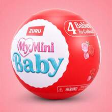 ZURU 5 Surprise My Mini Baby Sweet Hearts 系列 1，收藏版神秘膠囊，兒童玩具，逼真迷你嬰兒，遊戲套裝及配件，24/72 小時送達 - 彩色 - 查看 1