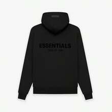 Fear Of God  Autumn Winter Hoodie 'Dark Oatmeal' Loose Drop Shoulder Hooded Women/Men Sweatshirt,Runs 1 Size Large , Vintage Flocking Craftsmanship Combined With Modern Men Breathable Technology, Warm Cotton Flocking - STRETCH LIM/HOODIE - 查看 1