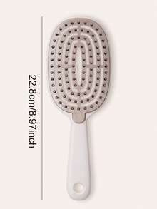 1pc Self-Cleaning Pillow Brush, Retractable Brush, Lint Remover, Built-In Cleaning Function, Shaping, Massage, Volumizing Brush, Women's Home Use, Air Cushion Massage Curling Comb - Multicolor - View 8