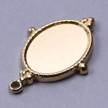 2pcs Assorted Geometric Shapes Including Rectangle, Circle, Oval, Square 304 Stainless Steel Pendant, Jewelry Making Charms, Suitable For DIY Photo, Stone, Resin Jewelry Trays And Bases, Vintage Personalized Accessories For Men And Women - Geometry - View 7