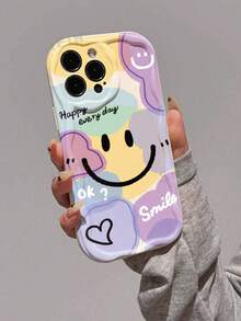 Cream Pattern Graffiti 14, 14 Pro, 14 Pro Max Summer Phone Case, Cartoon 13, 13 Pro, 13 Pro Max Phone Case, Cartoon 11, 11 Pro Max Graffiti Phone Case, Shockproof 12, 12 Pro, 12 Pro Max, XR Cartoon Phone Case, 7/8/GES2 Phone Case, For IPhone 15, 15 Pro, 15 Pro Max, 16, 16 Pro, 16 Pro Max Premium Waterproof, Drop-Proof, Scratch-Resistant Phone Case - Multicolor - View 1
