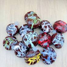 1个酥脆挤压球，缓解焦虑玩具，玩具，手部压力缓解玩具，复活节玩具，挤压玩具，减压玩具，焦虑与放松，派对礼物，礼品袋填充物，生日礼物，毛绒挤压玩具，Taba形状的挤压玩具，用于缓解压力 - 彩色 - 查看 9