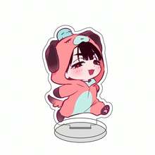 2D 平面 8cm 动漫人物桌面摆件，亚克力竖式展示雕像，外星人动漫周边，双面亚克力材质，适合展示和收藏 - 6Pcs - 查看 10