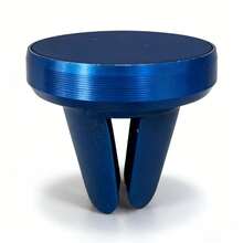 Giá đỡ điện thoại từ tính bằng hợp kim màu xanh dương cho ô tô, giá đỡ điện thoại gắn khe gió điều hòa, nam châm mạnh, ổn định, xoay 360°, chuyên dụng cho khe gió điều hòa ô tô, màu kim loại xanh dương, quà tặng mùa xuân. - Màu xanh lam - Xem 10