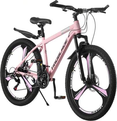 AYAYM Mountain Bike 3 Spoke Wheels Mountain Bicycle 21 Speeds Disc Brake Bike Lightweight Frame Bicycle For Adult Men Women Sport Cycling Bike