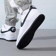 Giày thể thao đế thấp Nike Air Force 1 dành cho nam, thích hợp cho trượt ván. - màu đen - Xem 4