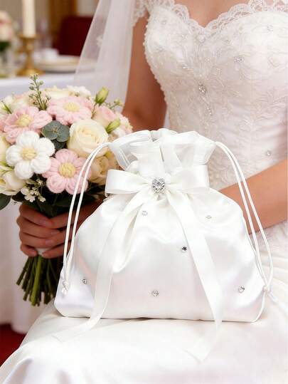 1pc Wedding Favor Bag, Suitable For Weddings, Birthday Gift-Giving Occasions.