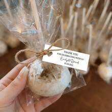Customized Wedding Gift Tags, Heart-Shaped Hollow Personalized Thank You Tags, Souvenirs Heart-Shaped Hole Hang Tags, Personalized Labels, Birthday Gifts, Party Decorations, Bridal Shower & Wedding Favors, Gift Ideas, Anniversary - Gift Labels - View 5