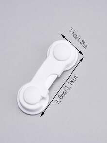 2pcs Multi-Function Anti-Pinch Hand Safety Lock, Refrigerator Drawer Anti-Opening Protector Lock, Lock Protector, Cabinet Wardrobe Safety Lock, Door Lock, Used For Unlocking Refrigerator Drawers Anti-Pinch, Easy Installation, No Need To Drill Cabinets And Doors, Anti-Pinch Handle, Durable Plastic, Suitable For Refrigerator, Drawers, Kitchen And Bathroom, Bathroom Safety Lock - Multicolor - View 11