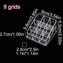 Hộp đựng son môi bằng acrylic trong suốt 9/24/36/40 ngăn, kệ trưng bày mỹ phẩm nhiều ngăn, kệ trưng bày mỹ phẩm, có thể sắp xếp son môi, sơn móng tay và trang sức. - A - Xem 11