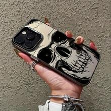 Funda para teléfono con diseño de calavera negra de radium - Negro - Ver 3