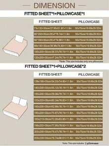 2/3 件套奢华缎面床上用品套装，床单套装，床罩套装，纯色防尘罩套装，柔软舒适的卧室床上用品套装，加厚床垫罩，1 个床垫罩 + 1/2 个枕套，床罩套装，适用于双人床、标准双人床、大号双人床、特大号双人床，超柔软透气，丝滑柔顺，抗皱，可机洗床单 - 黑色 - 查看 3