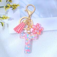 Colorful Flower Pendant Keychain, Suitable For Bag Decoration, Great Gift For Girlfriend - Baby Pink - View 31