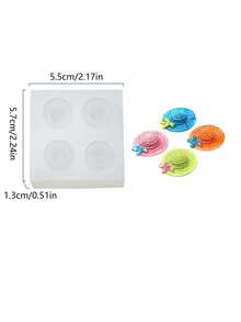 Straw Hat Shaped DIY Handmade Aromatherapy Plaster Multi-Function Silicone Mold - Straw Hat - View 2